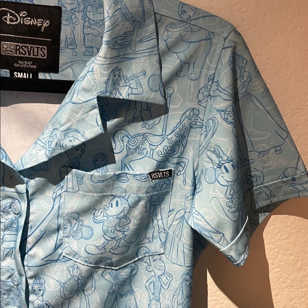 RSVLTS Women’s Small Disney 100 Limited Edition Button Up Shirt - Picture 3 of 7